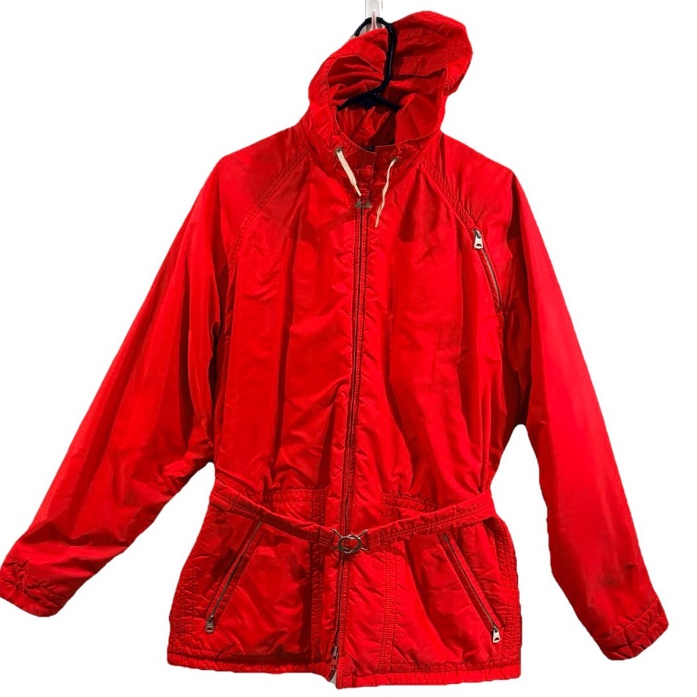 Hooded Ski Jacket Winter Outdoor‎ Size S Vintage Retro